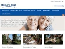 Tablet Screenshot of heim-im-bergli.ch